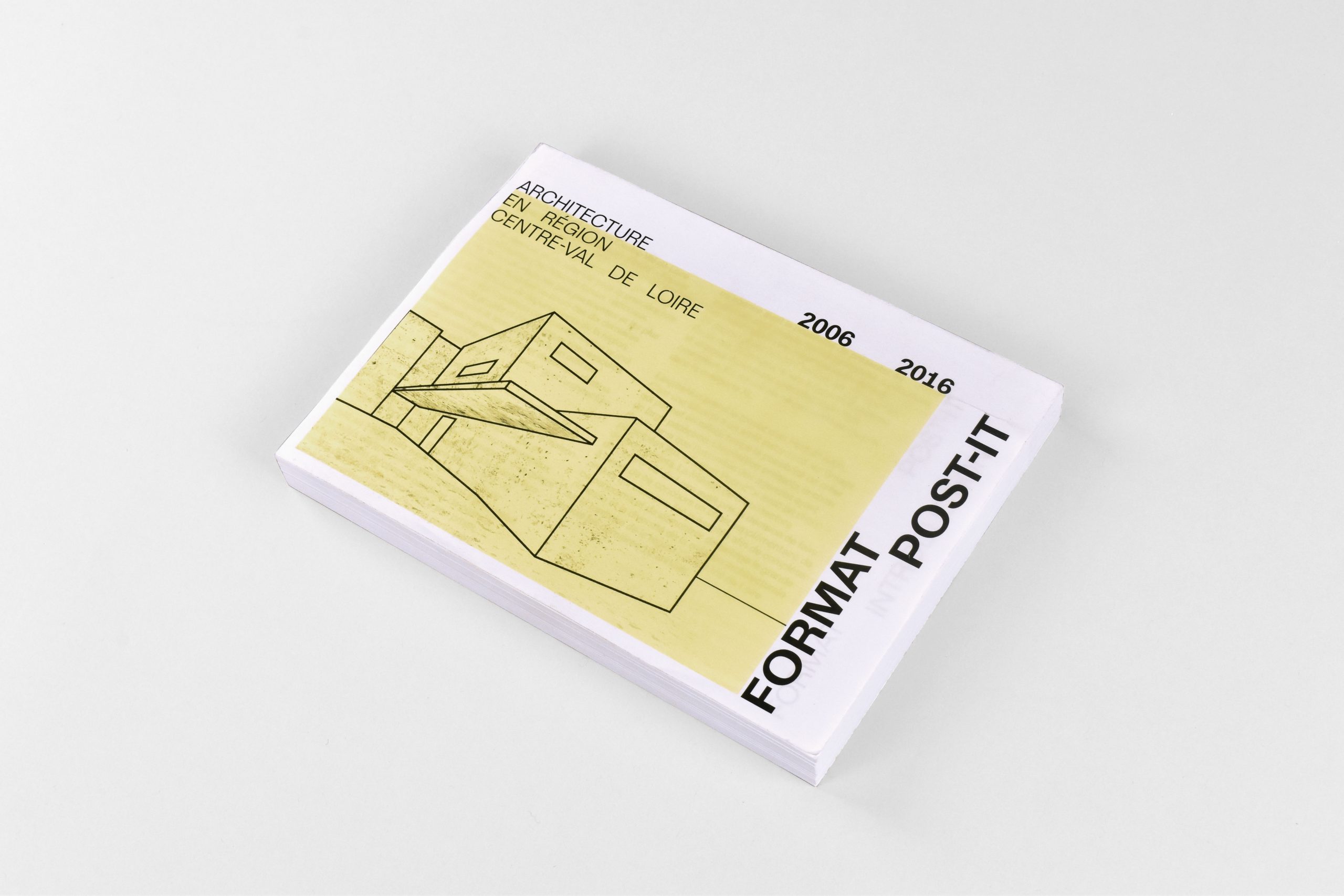 Format post-it by Maison de l'architecture Centre-Val de Loire designed by ©Adrien Jacquemet graphic designer